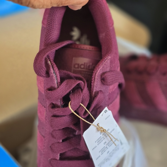 Adidas Burgundy Sneakers - Picture 1 of 4